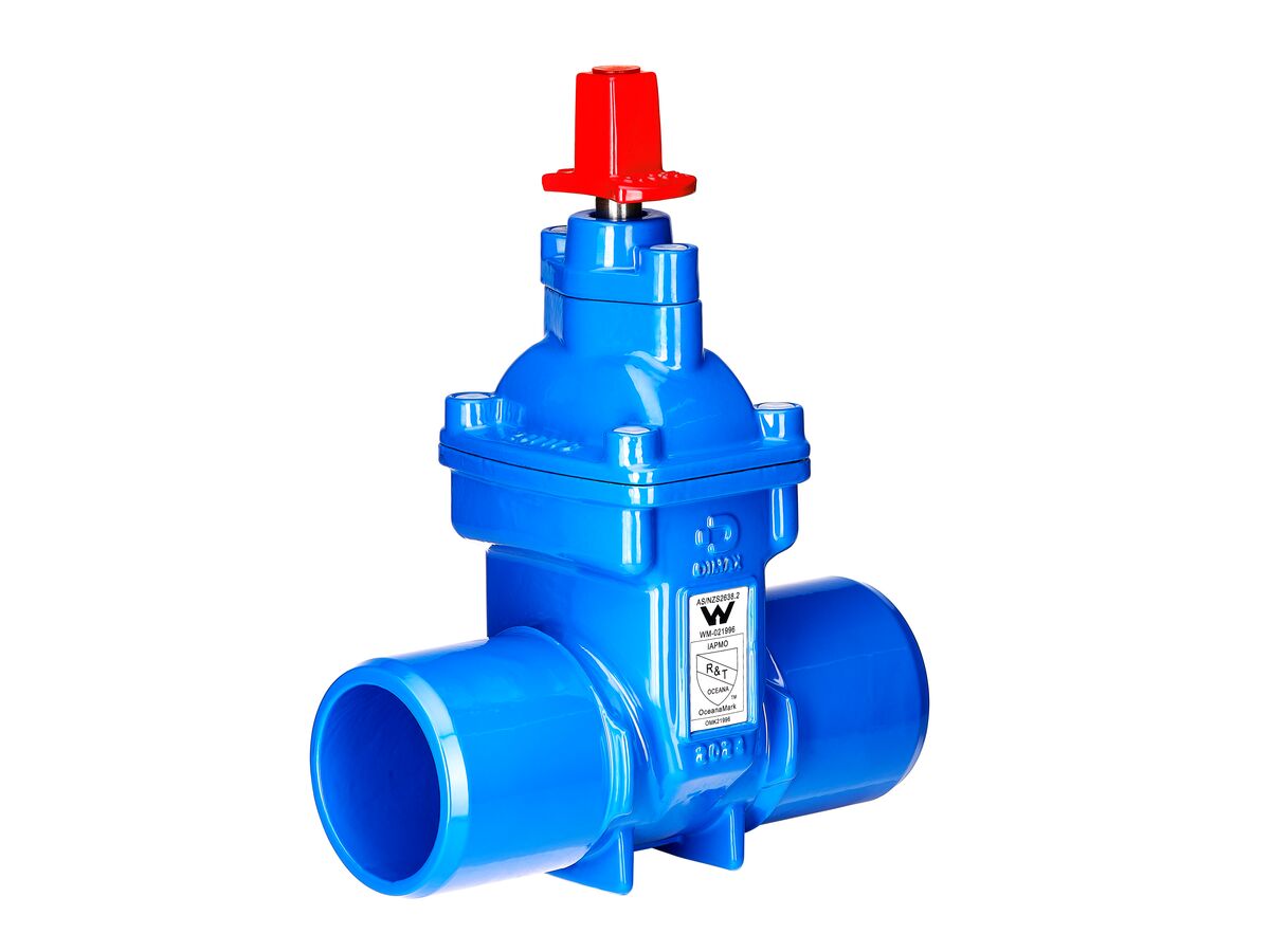 Dimax Resilient Seat Gate Valve (Spigot x Spigot) PN16 100mm Clockwise