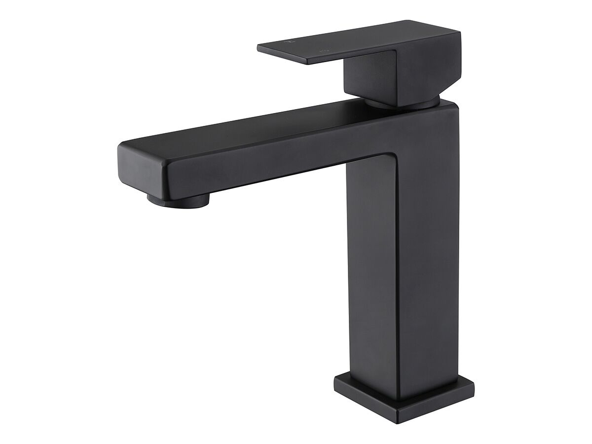 Mizu Bloc Basin Mixer Matte Black (4 Star)