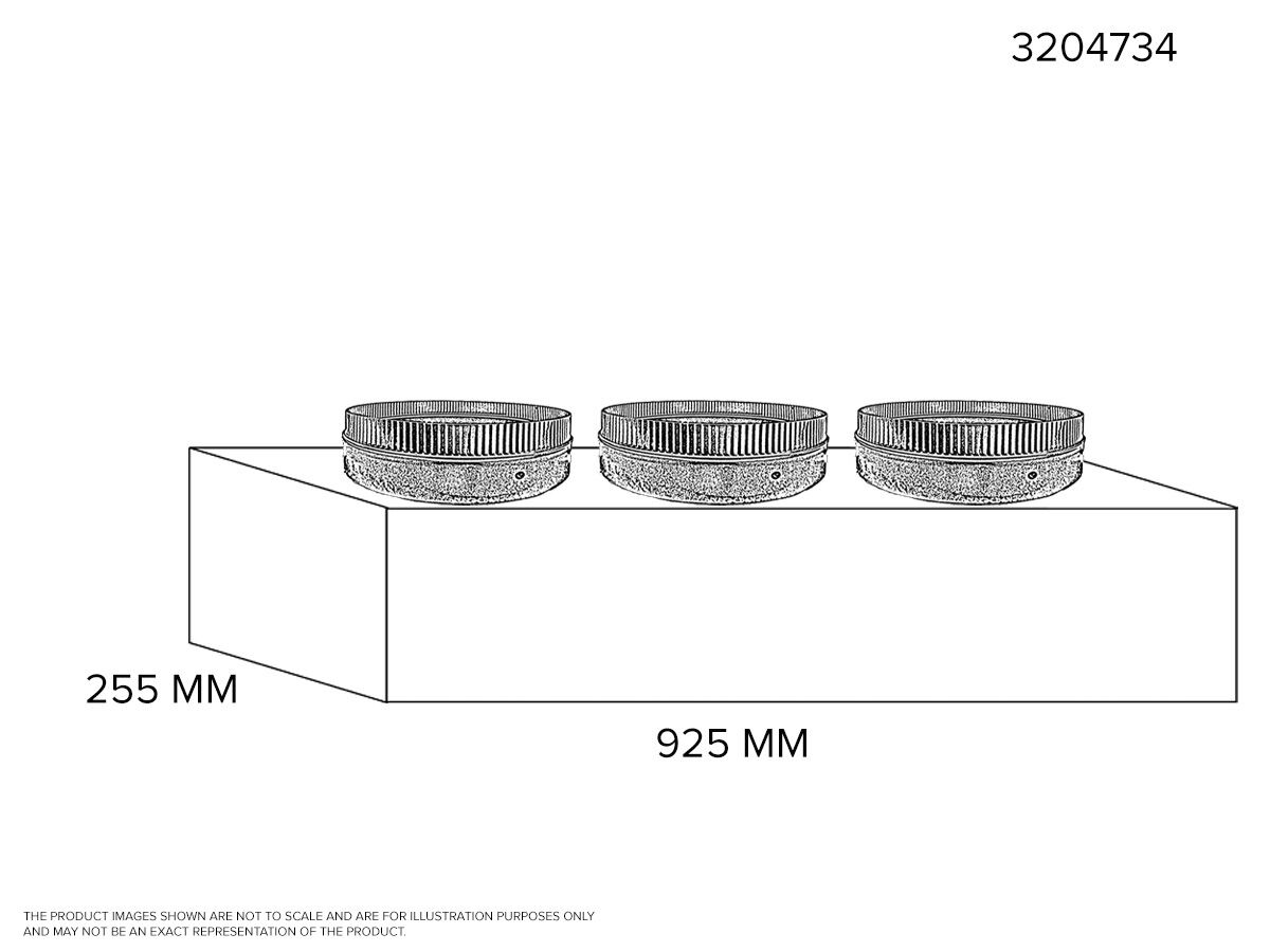 S/A MITS ELEC 925 X 255 3 - WAY