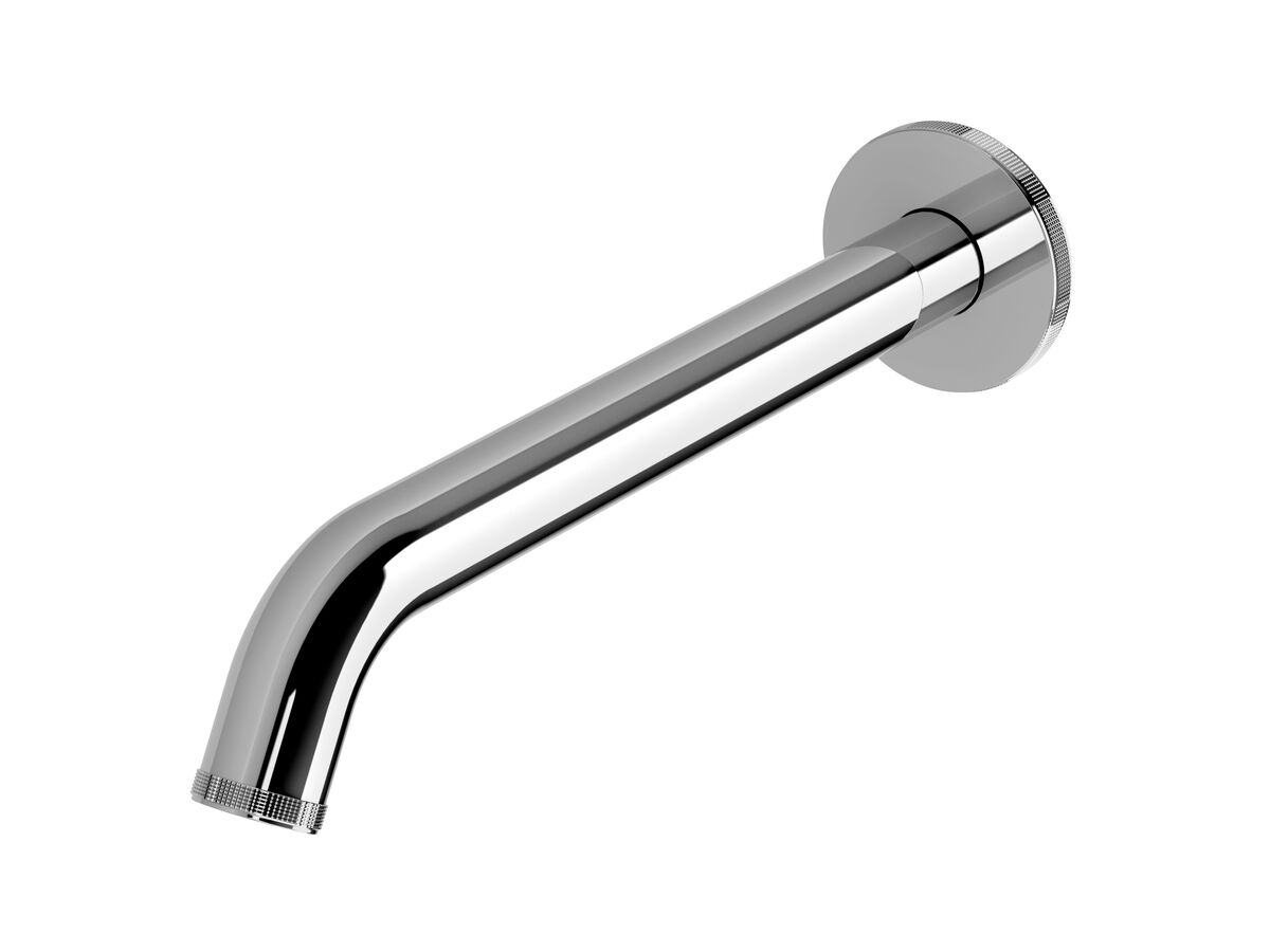 Hero - Milli Etch Wall Basin / Bath Outlet 250mm Chrome (6 Star)