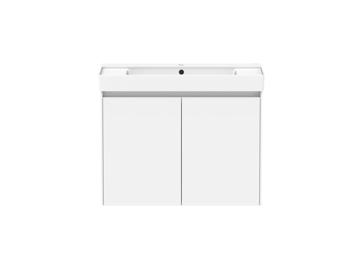 Roca Ona Vanity All Door Centre Bowl 800mm Matte White