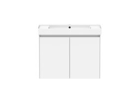 Roca Ona Vanity All Door Centre Bowl 800mm Matte White