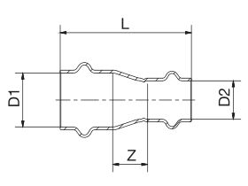 >B< Press Reducing Coupling