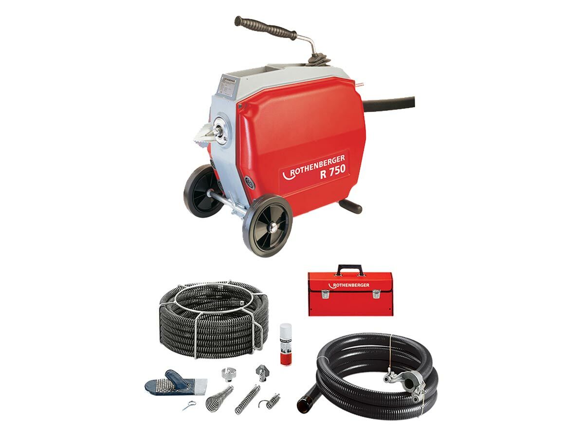Rothenberger R750 Drain Cleaning Kit from Reece