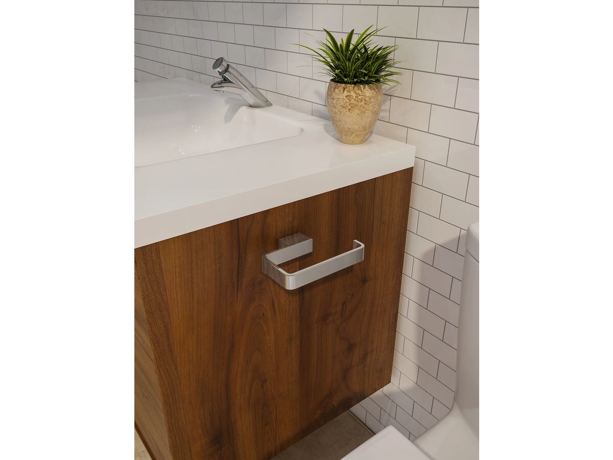 Aska Single Toilet Roll Holder 138mm Chrome