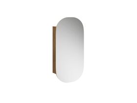 Kado Lussi 480mm Mirror Cabinet Timber Finish