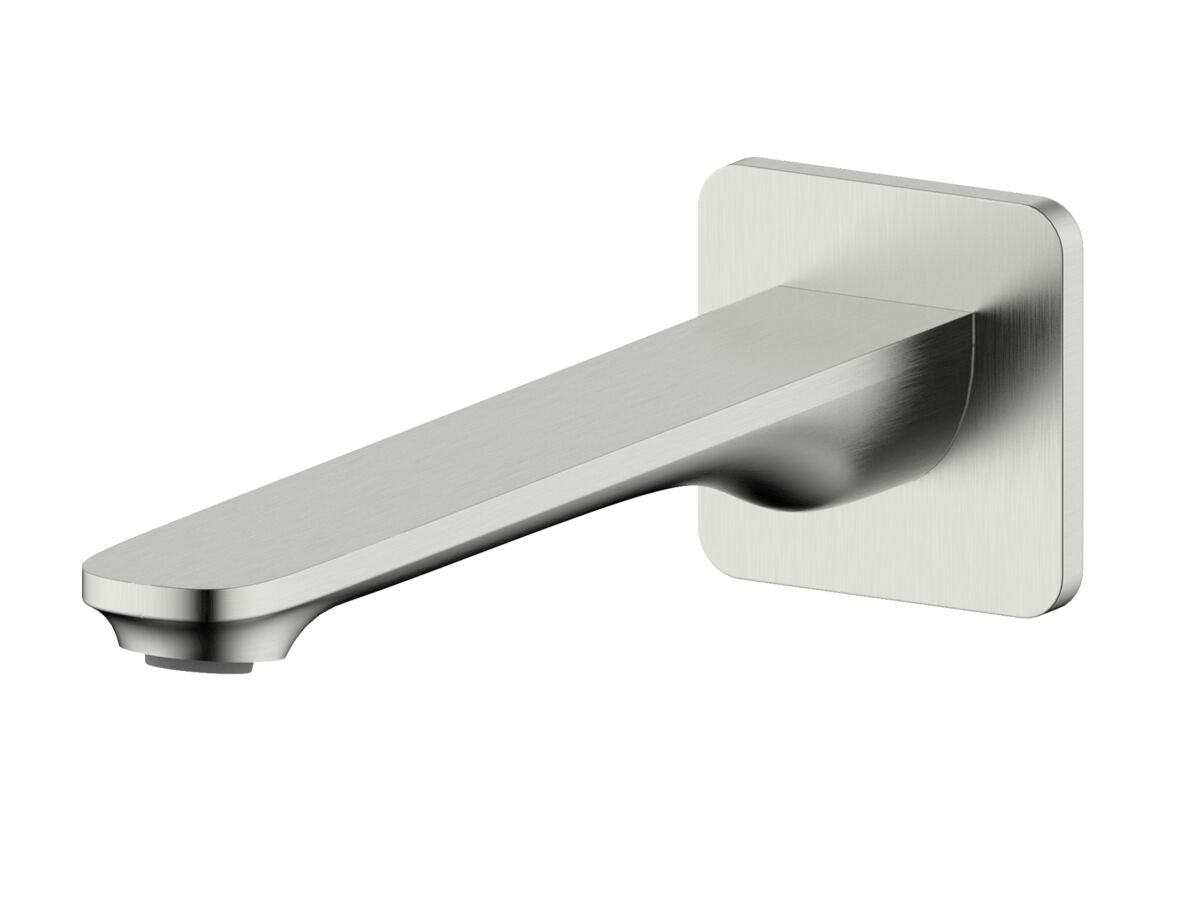Mizu Silk Wall Basin/Bath Outlet 220 Brushed Nickel (6 Star) Lead Free