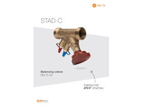 Brochure - TA Hydronics Balacing Valve STAD-C