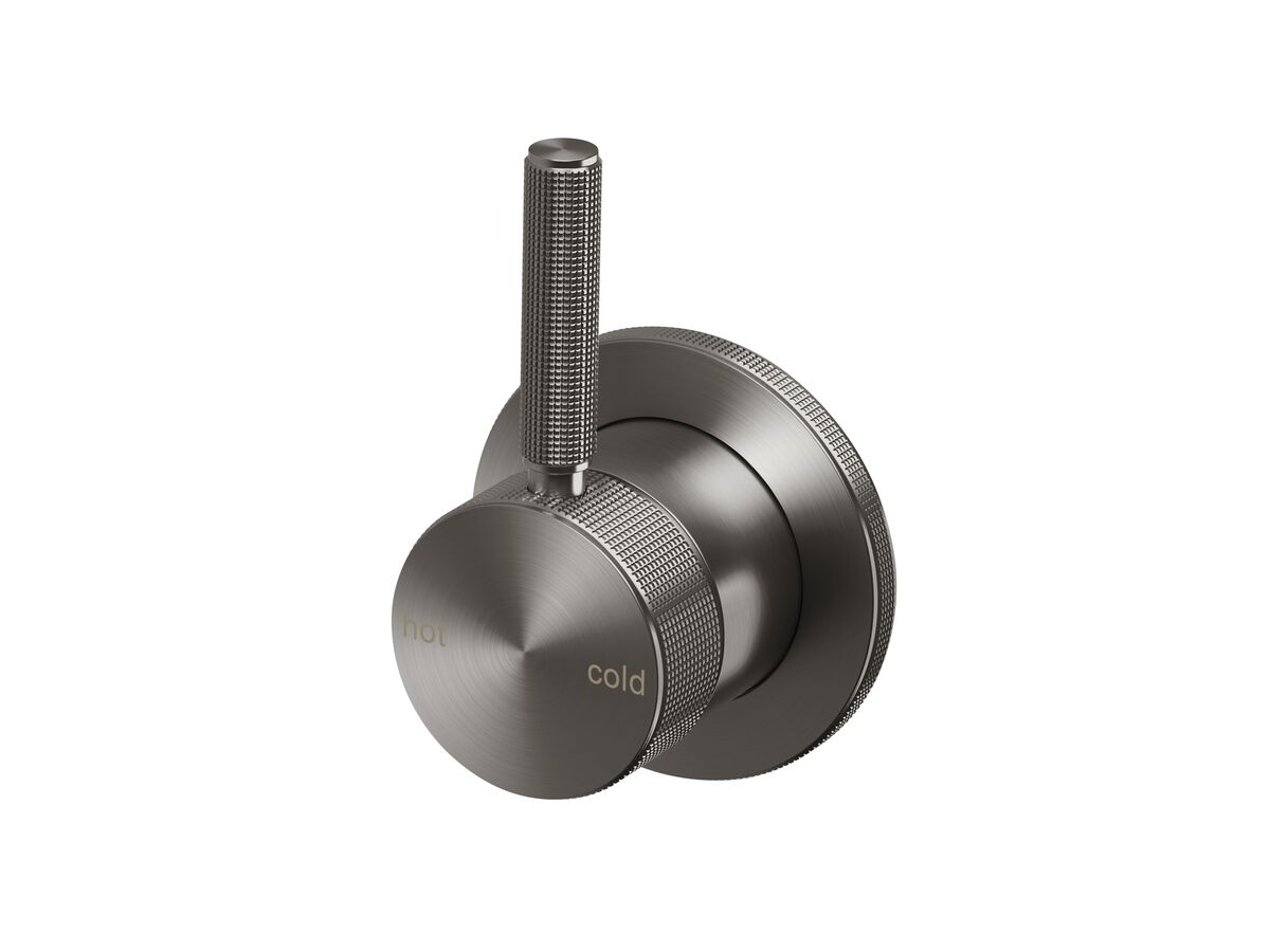 Hero - Milli Etch Shower Mixer Tap Kit Brushed Gunmetal