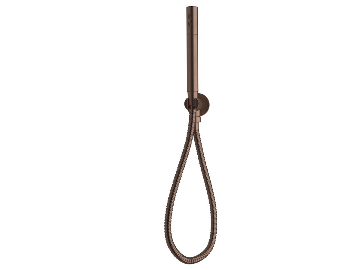 Hero - Sussex Scala Handshower with Water Inlet Wall Bracket Living Rustic Bronze (3 Star)