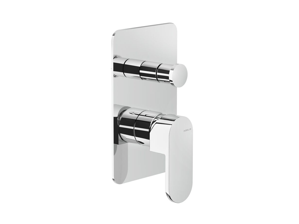 Nobili Up Shower Mixer with Diverter Chrome from Reece