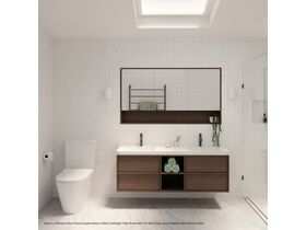 In Situ - Kado Lux Rimless Plus Close Coupled Back to Wall Overheight Toilet Suite with Thin Soft Close Quick Release Seat White (4 Star)