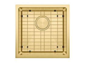 Hero  - Memo Zenna Single Bowl Sink Stainless Steel Nanoplated Brass