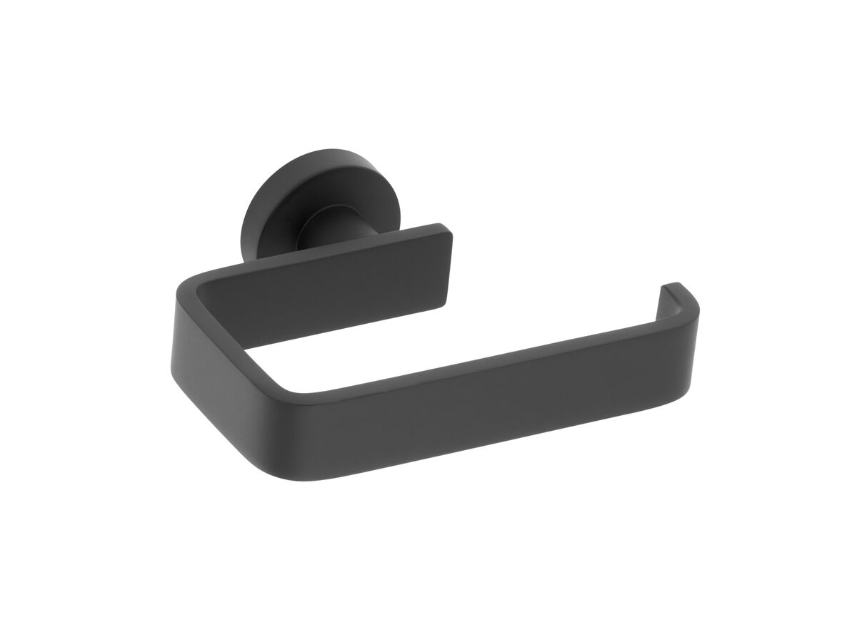 Milli Marle Edit Toilet Roll Holder Matte Black from Reece
