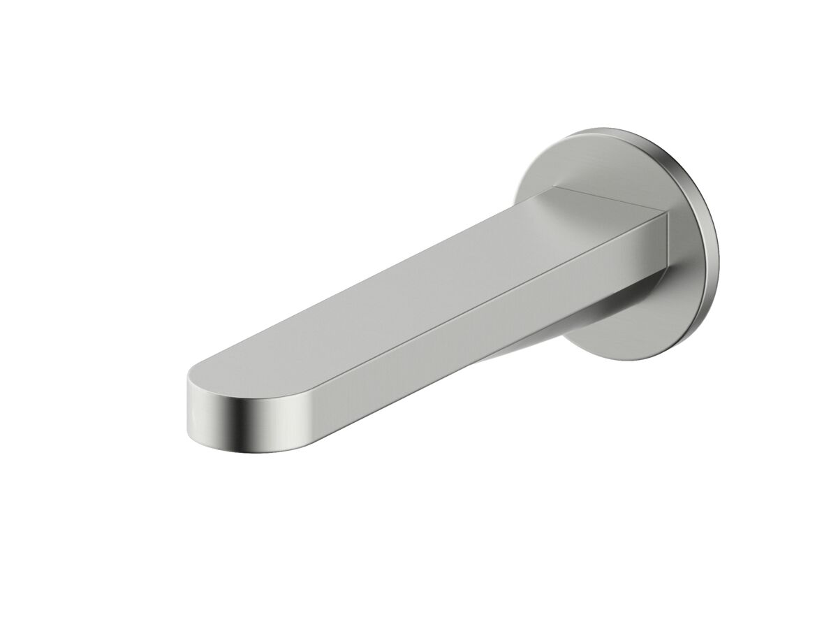 Mizu Soothe MK2 Basin / Bath Outlet 200 Brushed Nickel (6 Star) Lead Free