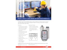 Specification Sheet - Heavy Duty Gas BMS Interface Module
