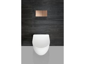 Geberit Sigma 70 Dual Flush Button Red Gold Easy Clean Coating