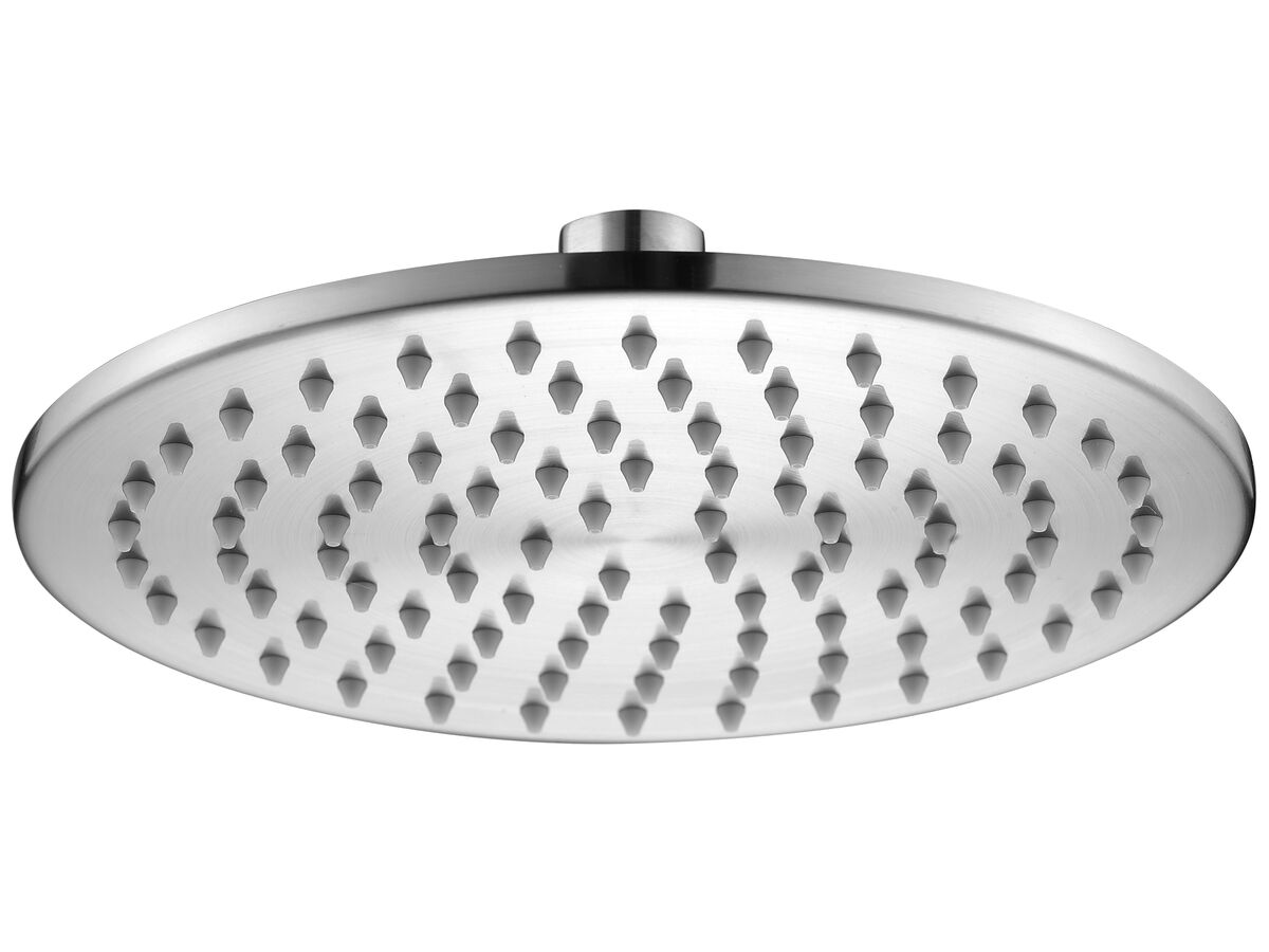 Mizu Drift Brass Overhead Shower 200mm Brushed Nickel (3 Star) from Reece