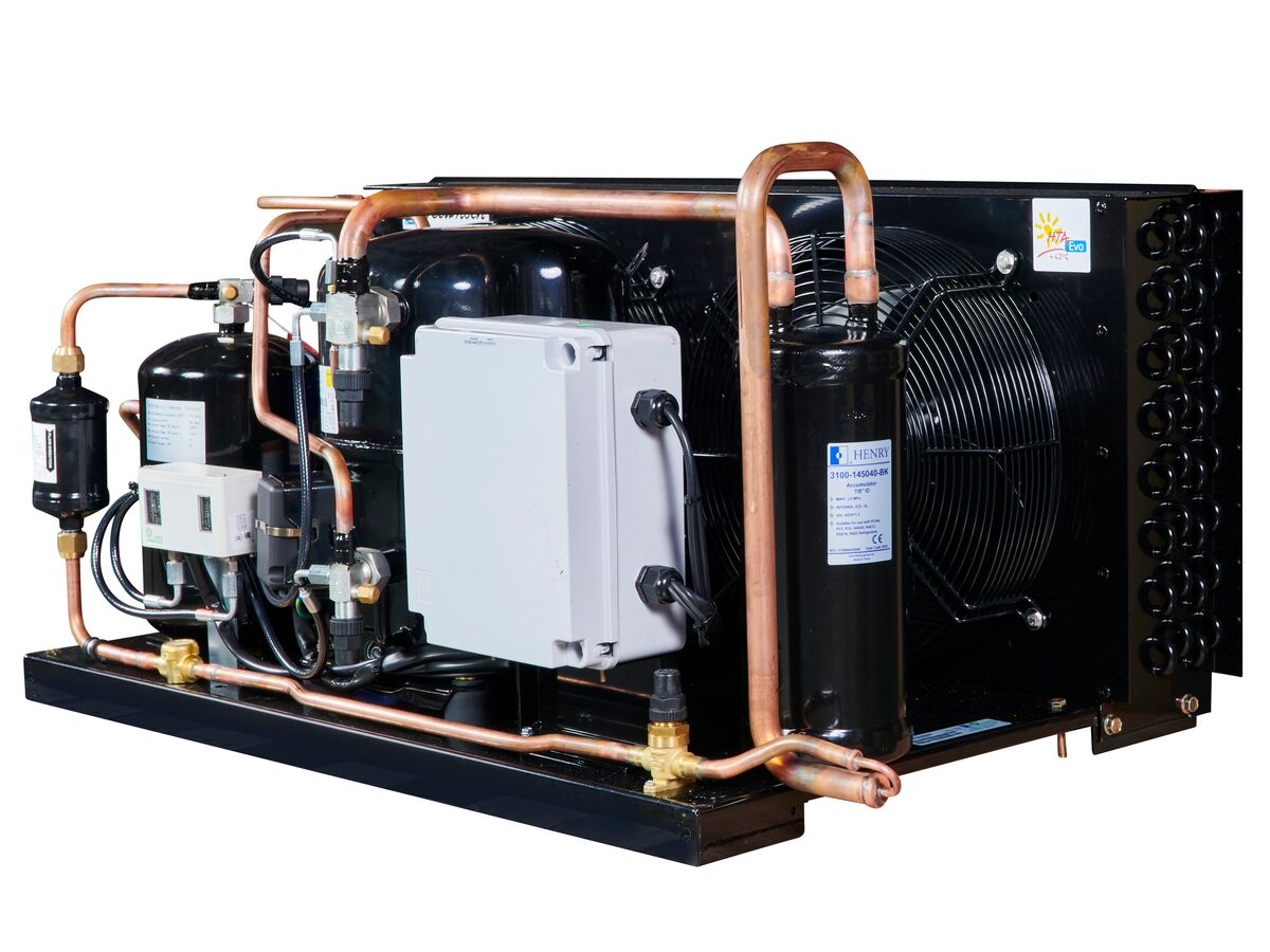 Tecumseh EVO Condensing Unit 4HP R404A LBP EPCL2516Z3 Phase from Reece
