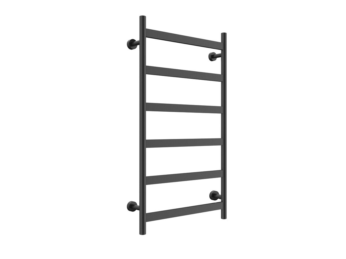 Mizu Stream Heated Towel Rail 600 x 1050mm Matte Black from Reece