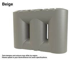 Rainwater Tank Poly Slimline 5000ltr