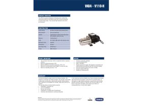 Technical Guide - Vada Pressure Pump V110-H