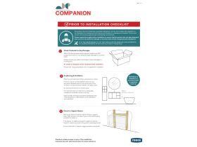 Installation Instructions - ADP Companion Wall Hung Vanity Unit