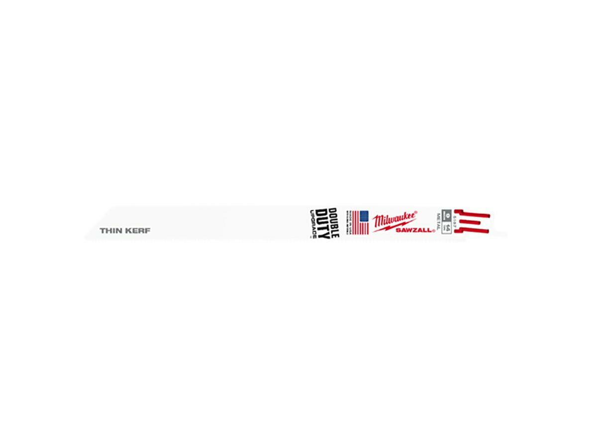 Milwaukee Reciprocating Blade 230mm 14TPI 5 Pack Metal