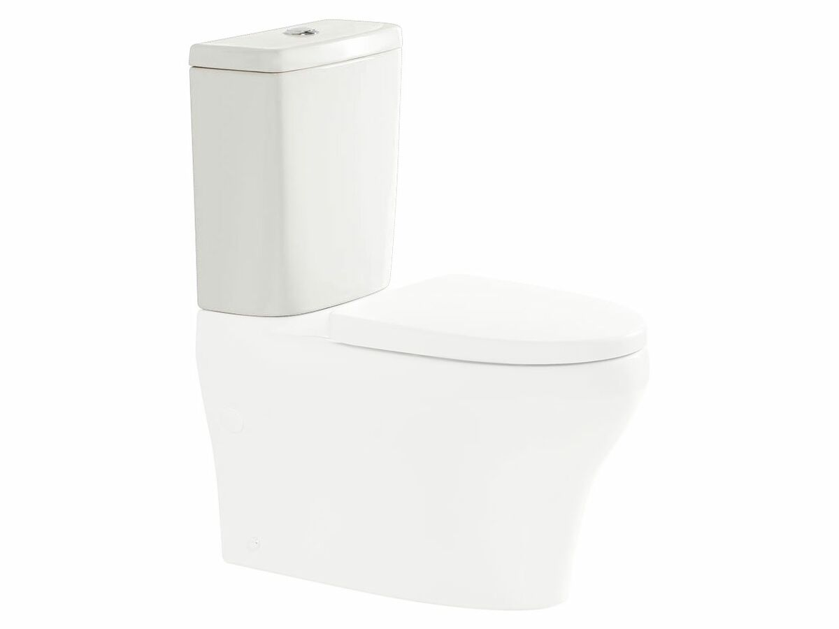 American Standard Cygnet Close Coupled Back to Wall Bottom Inlet White Cistern (4 Star)