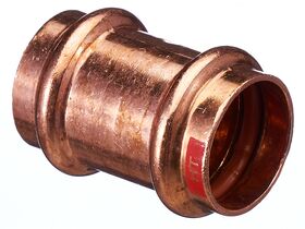 >B< Press Hi-Temp Straight Connector 25mm