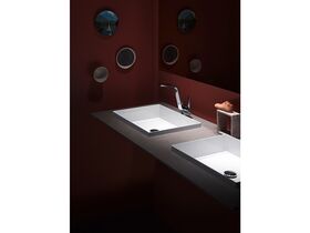 Alape Metaphor Semi Inset Basin 500mm White