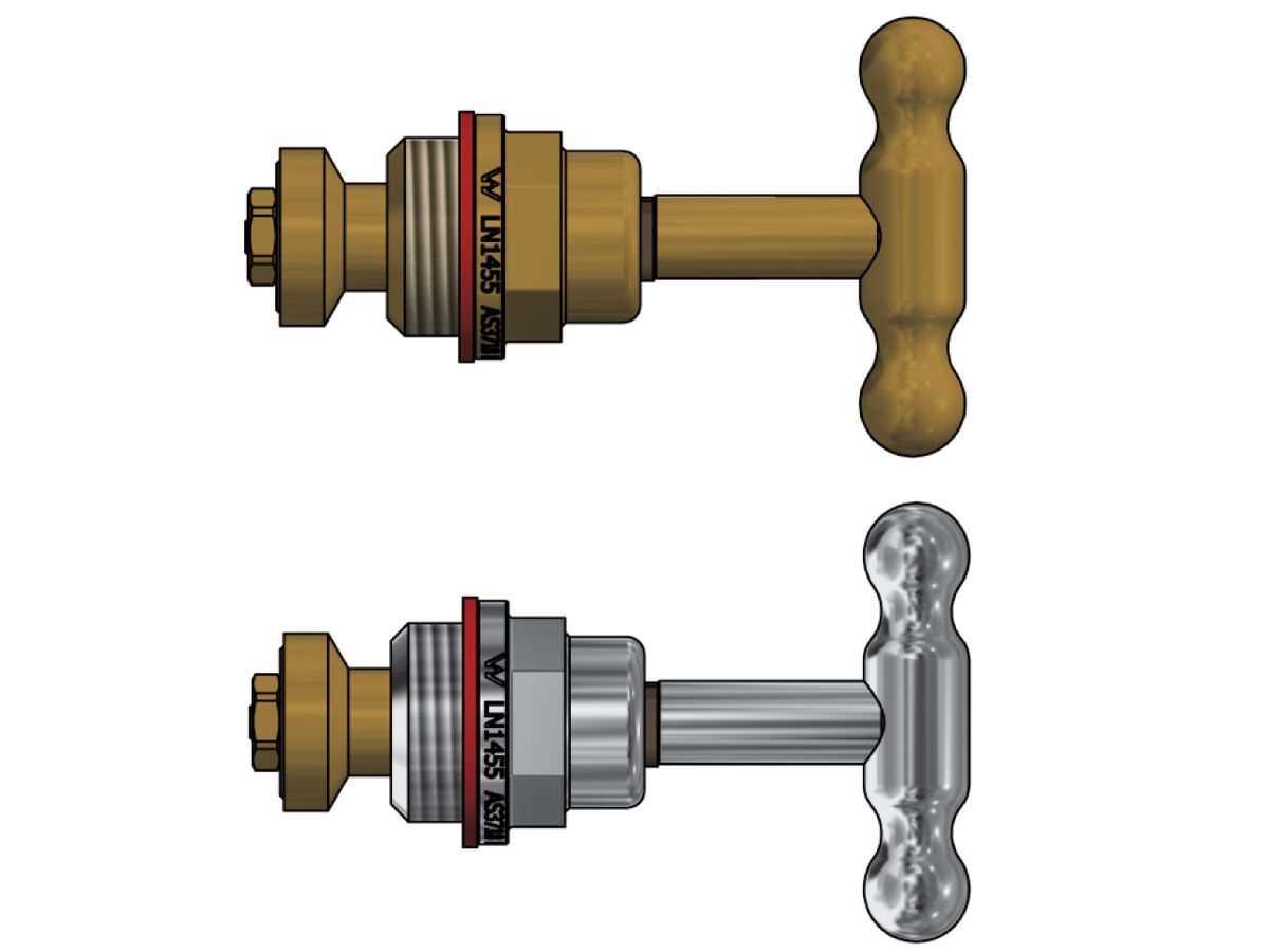 Ramseal T-Head Hose Bib Stuffing Box Assembly Normal Chrome