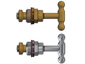 Ramseal T-Head Hose Bib Stuffing Box Assembly Normal Chrome