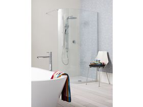 Nikles Pure Twin Shower 140 Handpiece-Techno 300 Chrome (3 Star)