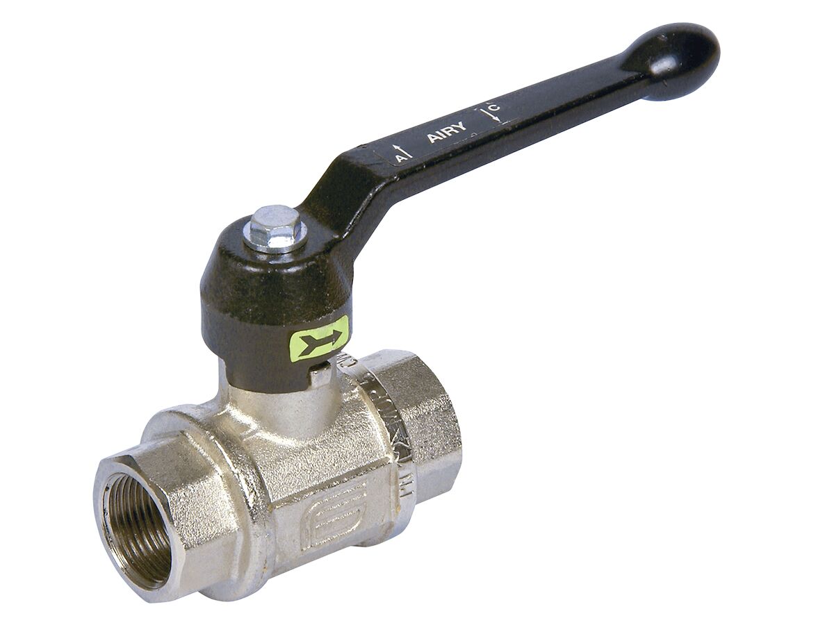 Airy Brass Self Venting Ball Valve F&F Lever Handle Family
