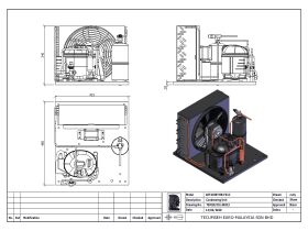 Tecumseh Condensing Unit 1/2HP R134A MHBP AET4456YHR