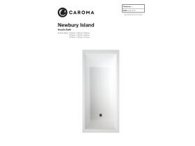 Technical Guide - Caroma Newbury Island Bath White