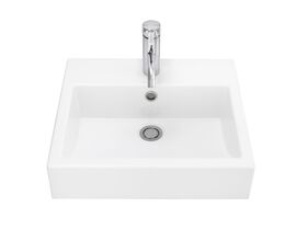 Caroma Nexus Wall Basin O/F 1 Taphole White