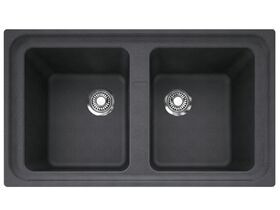 Franke Impact Granite Double Bowl Sink Only No Taphole Onyx