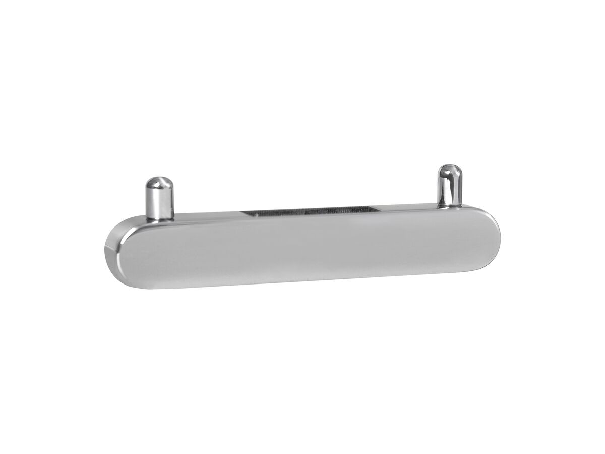 Mizu Soothe Vertical Double Robe Hook Polished Stainless Steel