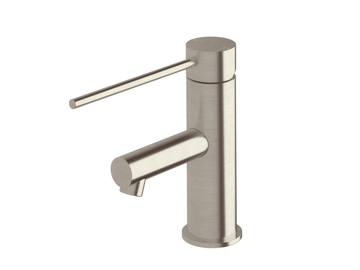 Scala Basin Mixer with 150mm Extended Pin LUX PVD Brushed Oyster Nickel (5 Star)