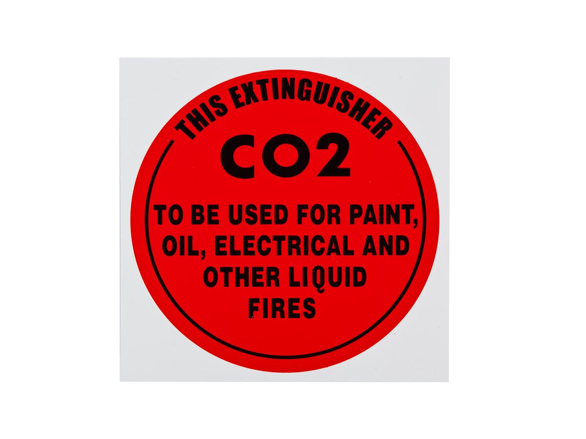 Co2 Identification Sign