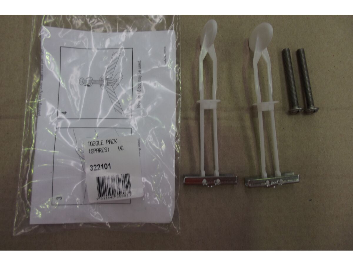 Caroma Toggles / Bolts Pack - Spare Part