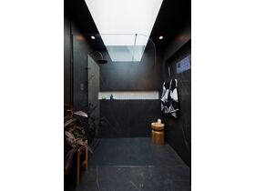 In Situ - Milli Mood Edit Twin Rail Shower Curved PVD Matte Black (3 Star)