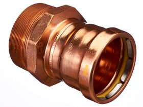 >B< Press Gas Male Coupling 80mm x 3" BSP"