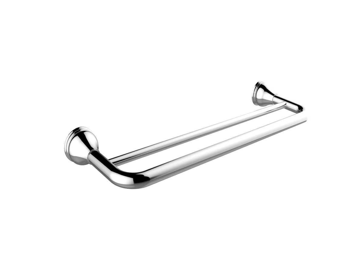 Milli Voir Double Towel Rail 750mm Chrome from Reece