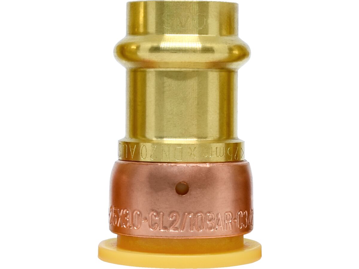 Auspex Gas 25mm x 20mm B-Press Connector