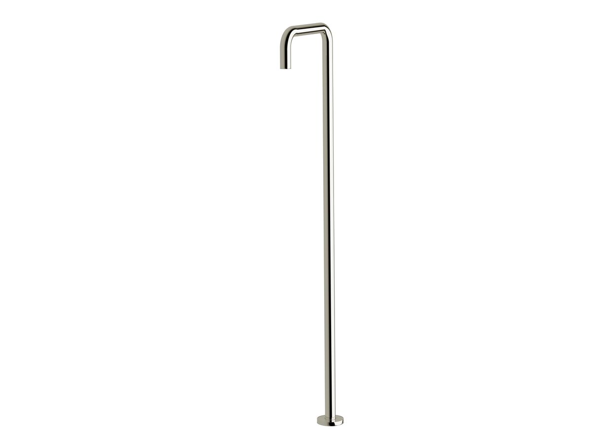 Sussex Scala Floor Mounted Basin Outlet Square Chrome