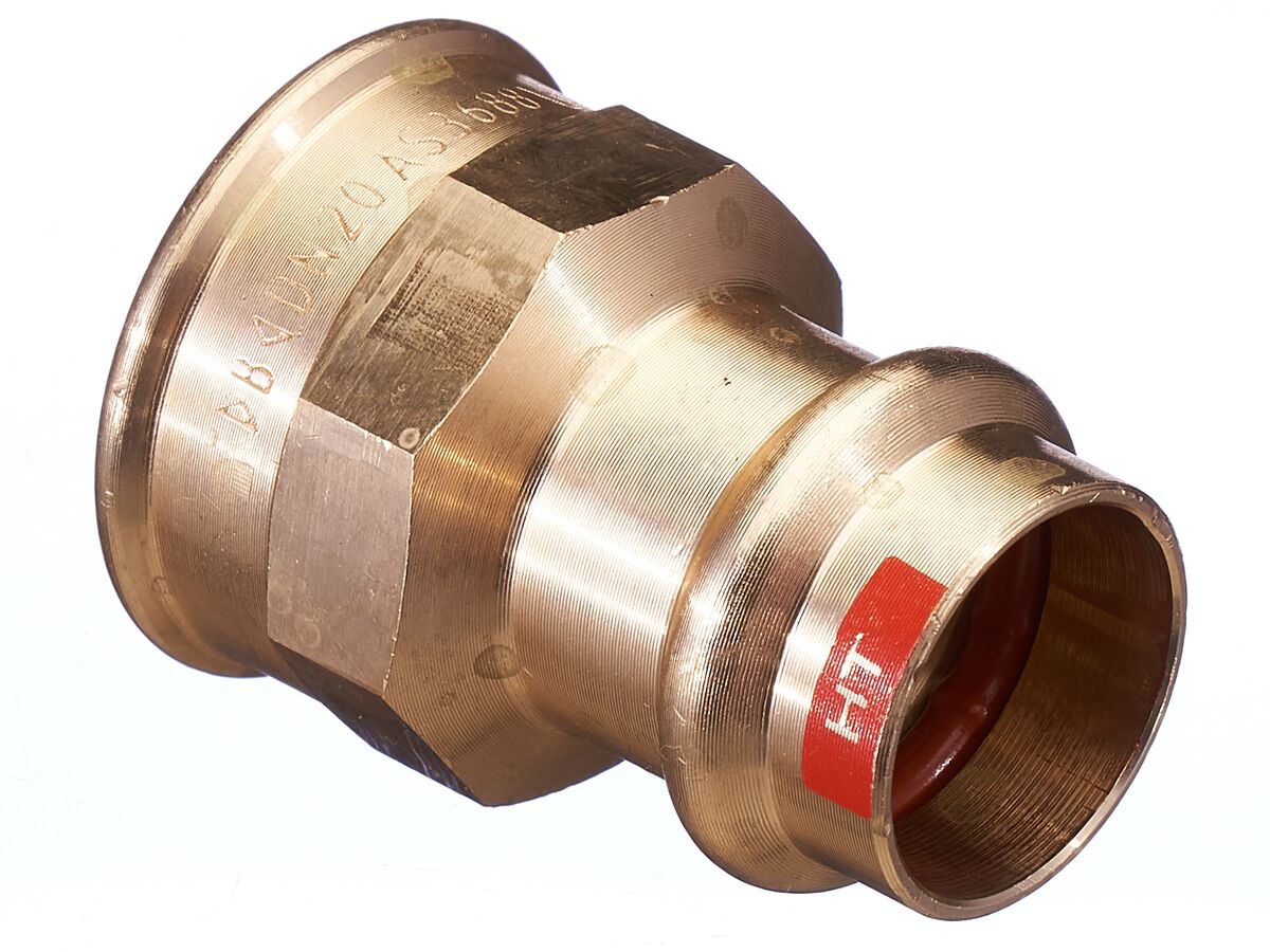 >B< Press Hi-Temp Female Coupling 20mm x 3/4" BSP