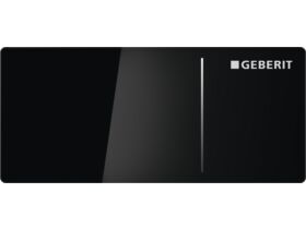 Geberit Omega Remote Square 70 Vanity Black Glass